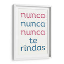 Nunca te Rindas - DEA Digital Esoteric Art | Cuadro decorativo de Canvas Lab