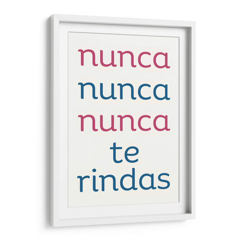 Nunca te Rindas - DEA Digital Esoteric Art | Cuadro decorativo de Canvas Lab