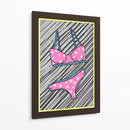 Bikini Retro - DEA Digital Esoteric Art | Cuadro decorativo de Canvas Lab