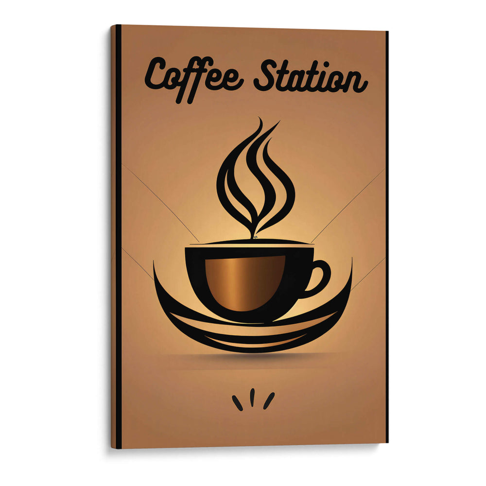 Coffee Station Cafe - DEA Digital Esoteric Art | Cuadro decorativo de Canvas Lab