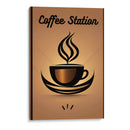 Coffee Station Cafe - DEA Digital Esoteric Art | Cuadro decorativo de Canvas Lab
