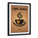 Coffee Station Cafe - DEA Digital Esoteric Art | Cuadro decorativo de Canvas Lab