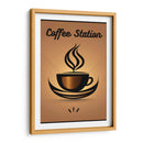 Coffee Station Cafe - DEA Digital Esoteric Art | Cuadro decorativo de Canvas Lab