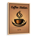 Coffee Station Cafe - DEA Digital Esoteric Art | Cuadro decorativo de Canvas Lab