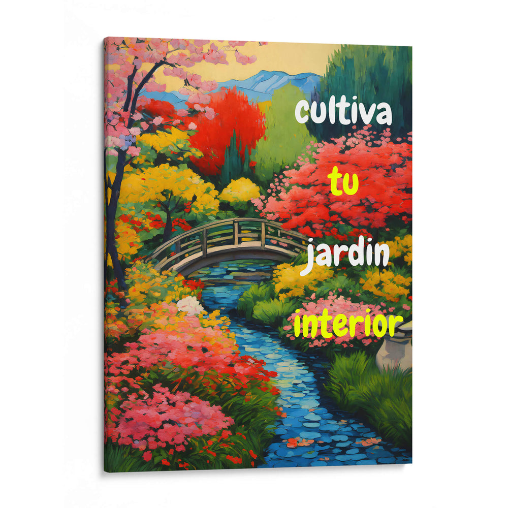 Cultiva tu Jardin Interior - DEA Digital Esoteric Art | Cuadro decorativo de Canvas Lab