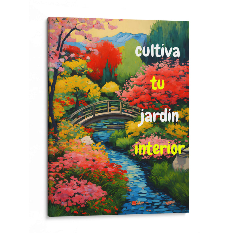 Cultiva tu Jardin Interior - DEA Digital Esoteric Art | Cuadro decorativo de Canvas Lab