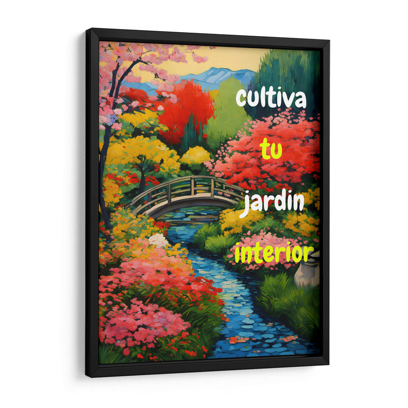 Cultiva tu Jardin Interior - DEA Digital Esoteric Art | Cuadro decorativo de Canvas Lab
