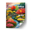 Cultiva tu Jardin Interior - DEA Digital Esoteric Art | Cuadro decorativo de Canvas Lab