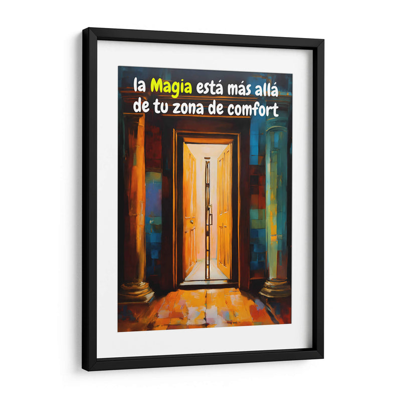 La Magia está más allá de tu Zona de Comfort - DEA Digital Esoteric Art | Cuadro decorativo de Canvas Lab
