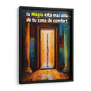 La Magia está más allá de tu Zona de Comfort - DEA Digital Esoteric Art | Cuadro decorativo de Canvas Lab