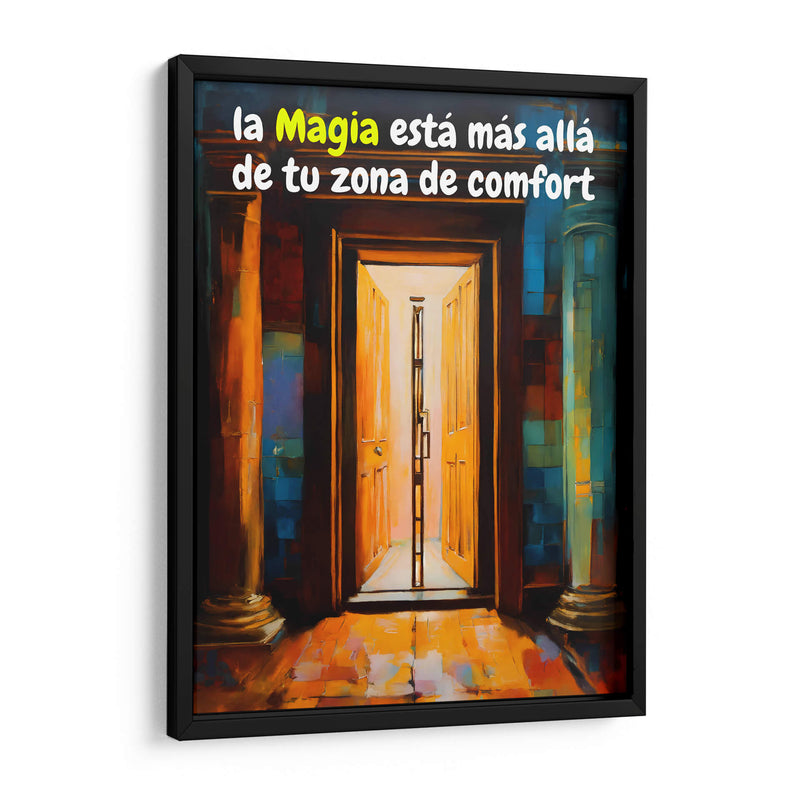 La Magia está más allá de tu Zona de Comfort - DEA Digital Esoteric Art | Cuadro decorativo de Canvas Lab