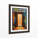 La Magia está más allá de tu Zona de Comfort - DEA Digital Esoteric Art | Cuadro decorativo de Canvas Lab