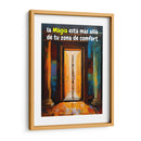 La Magia está más allá de tu Zona de Comfort - DEA Digital Esoteric Art | Cuadro decorativo de Canvas Lab