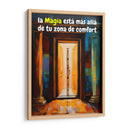 La Magia está más allá de tu Zona de Comfort - DEA Digital Esoteric Art | Cuadro decorativo de Canvas Lab