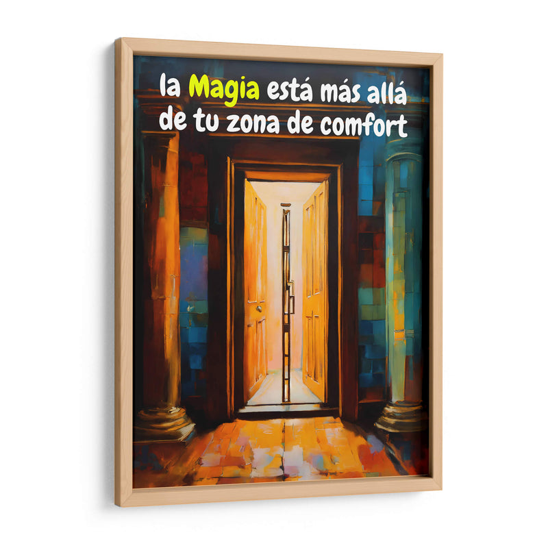 La Magia está más allá de tu Zona de Comfort - DEA Digital Esoteric Art | Cuadro decorativo de Canvas Lab