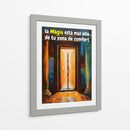 La Magia está más allá de tu Zona de Comfort - DEA Digital Esoteric Art | Cuadro decorativo de Canvas Lab
