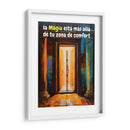 La Magia está más allá de tu Zona de Comfort - DEA Digital Esoteric Art | Cuadro decorativo de Canvas Lab