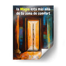 La Magia está más allá de tu Zona de Comfort - DEA Digital Esoteric Art | Cuadro decorativo de Canvas Lab