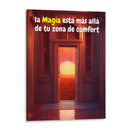 La Magia está más allá de tu Zona de Comfort 2 - DEA Digital Esoteric Art | Cuadro decorativo de Canvas Lab