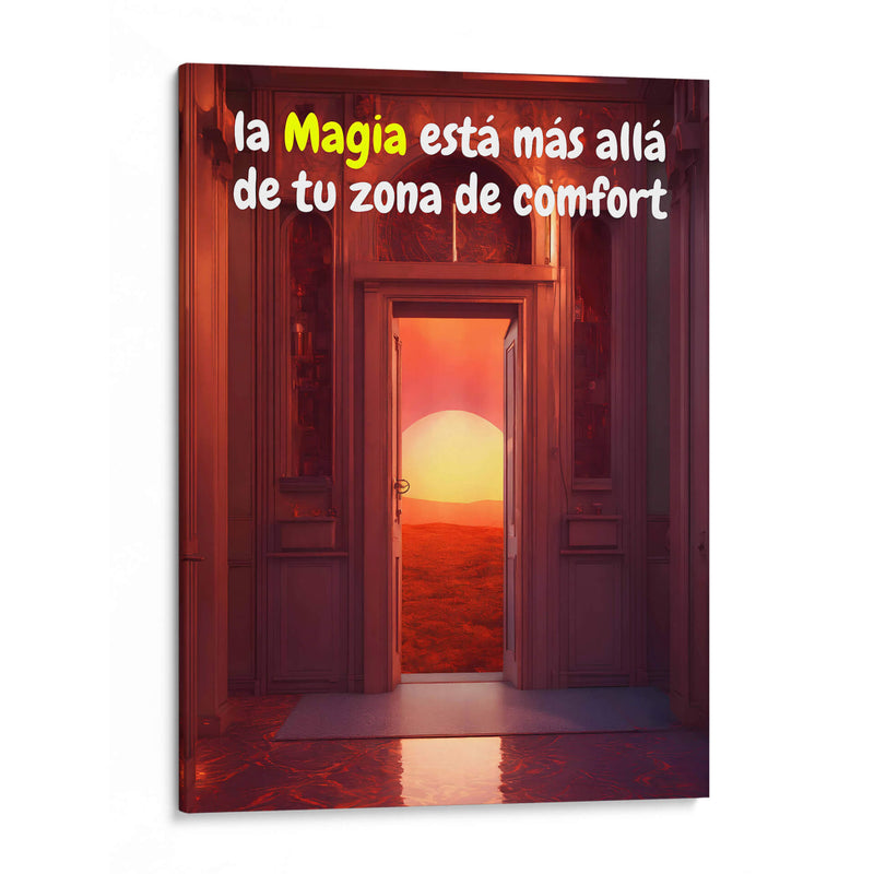 La Magia está más allá de tu Zona de Comfort 2 - DEA Digital Esoteric Art | Cuadro decorativo de Canvas Lab