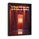 La Magia está más allá de tu Zona de Comfort 2 - DEA Digital Esoteric Art | Cuadro decorativo de Canvas Lab