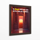 La Magia está más allá de tu Zona de Comfort 2 - DEA Digital Esoteric Art | Cuadro decorativo de Canvas Lab