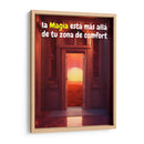La Magia está más allá de tu Zona de Comfort 2 - DEA Digital Esoteric Art | Cuadro decorativo de Canvas Lab