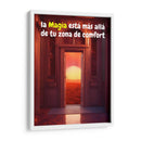 La Magia está más allá de tu Zona de Comfort 2 - DEA Digital Esoteric Art | Cuadro decorativo de Canvas Lab