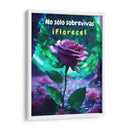 No sólo Sobrevivas, Florece - DEA Digital Esoteric Art | Cuadro decorativo de Canvas Lab
