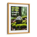 Concentrate en ti Mismo, la Gente va y viene - DEA Digital Esoteric Art | Cuadro decorativo de Canvas Lab