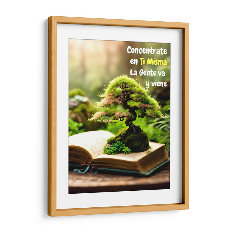 Concentrate en Ti Misma, la Gente va y viene - DEA Digital Esoteric Art | Cuadro decorativo de Canvas Lab