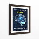 Si no Controlas tu Mente, Alguien más lo Hara - DEA Digital Esoteric Art | Cuadro decorativo de Canvas Lab