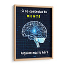 Si no Controlas tu Mente, Alguien más lo Hara - DEA Digital Esoteric Art | Cuadro decorativo de Canvas Lab