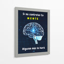 Si no Controlas tu Mente, Alguien más lo Hara - DEA Digital Esoteric Art | Cuadro decorativo de Canvas Lab