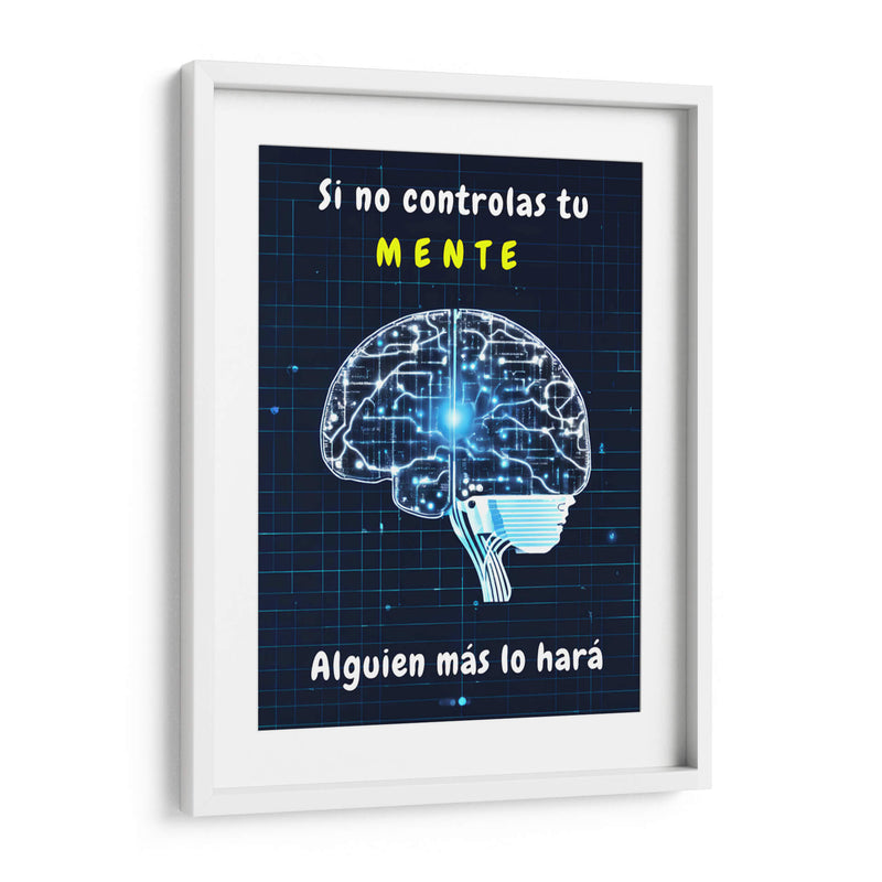 Si no Controlas tu Mente, Alguien más lo Hara - DEA Digital Esoteric Art | Cuadro decorativo de Canvas Lab