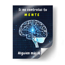 Si no Controlas tu Mente, Alguien más lo Hara - DEA Digital Esoteric Art | Cuadro decorativo de Canvas Lab