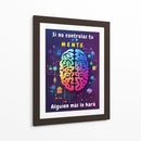 Si no Controlas tu Mente, Alguien más lo Hará II - DEA Digital Esoteric Art | Cuadro decorativo de Canvas Lab