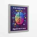 Si no Controlas tu Mente, Alguien más lo Hará II - DEA Digital Esoteric Art | Cuadro decorativo de Canvas Lab