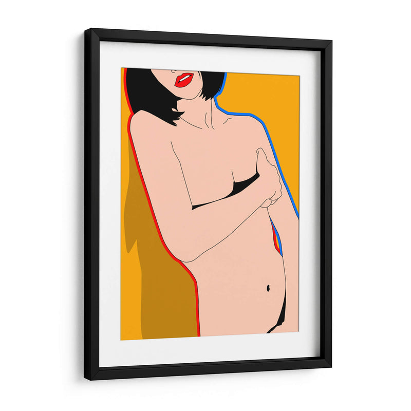 Mujer Cubriéndose - Donaldo Meda  | Cuadro decorativo de Canvas Lab