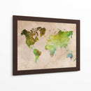 Mapa mundial 1 - Justyna Jaszke | Cuadro decorativo de Canvas Lab