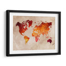 Mapa mundial 2 - Justyna Jaszke | Cuadro decorativo de Canvas Lab