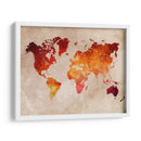 Mapa mundial 2 - Justyna Jaszke | Cuadro decorativo de Canvas Lab