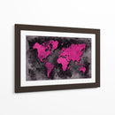 Mapa mundial 8 - Justyna Jaszke | Cuadro decorativo de Canvas Lab