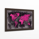 Mapa mundial 8 - Justyna Jaszke | Cuadro decorativo de Canvas Lab