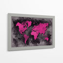 Mapa mundial 8 - Justyna Jaszke | Cuadro decorativo de Canvas Lab