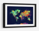 Mapa mundial 9 - Justyna Jaszke | Cuadro decorativo de Canvas Lab