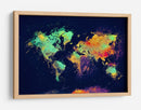 Mapa mundial 9 - Justyna Jaszke | Cuadro decorativo de Canvas Lab