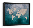 Mapa mundial 11 - Justyna Jaszke | Cuadro decorativo de Canvas Lab