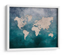 Mapa mundial 11 - Justyna Jaszke | Cuadro decorativo de Canvas Lab