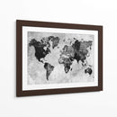 Mapa mundial 12 - Justyna Jaszke | Cuadro decorativo de Canvas Lab